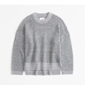 Abercrombie Easy Crew Sweater - Gray